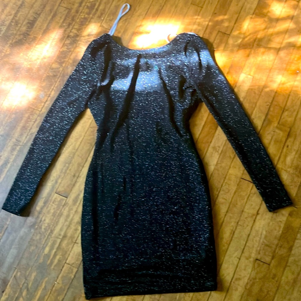 Lulus long sleeved low back mini sized medium